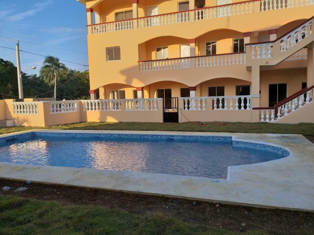 Apartamentos Nuevo Amanecer Rio San Juan Bagian luar foto